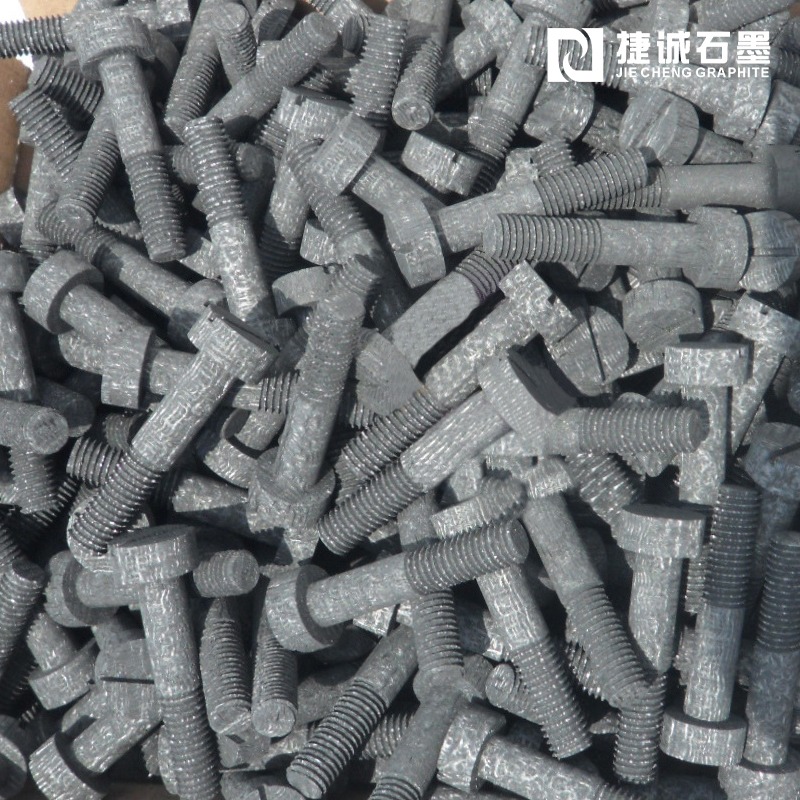 耐高溫進口碳碳螺栓 真空爐內膛碳碳緊固件定制 單晶爐用碳碳制品廠家 碳碳復合材料加工廠